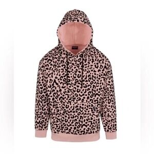 Von Dutch unisex pink Print sweatshirt hoodie size Large‎